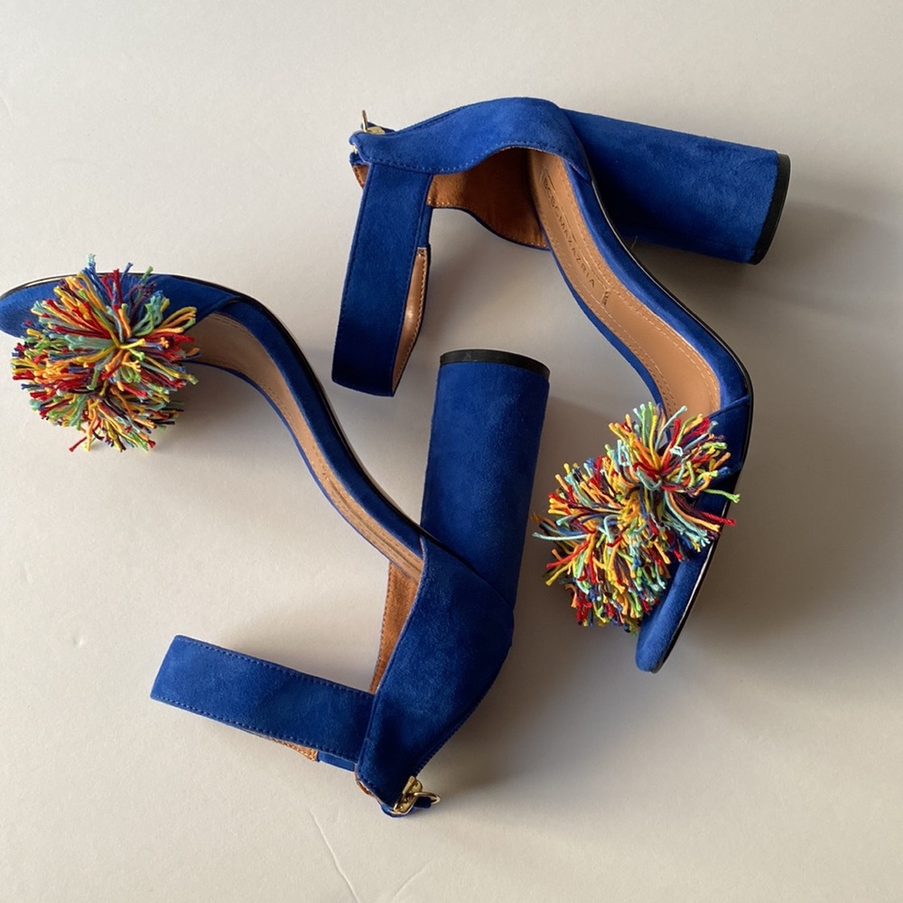 BCBGMaxAzria Blue Elegant Heels
